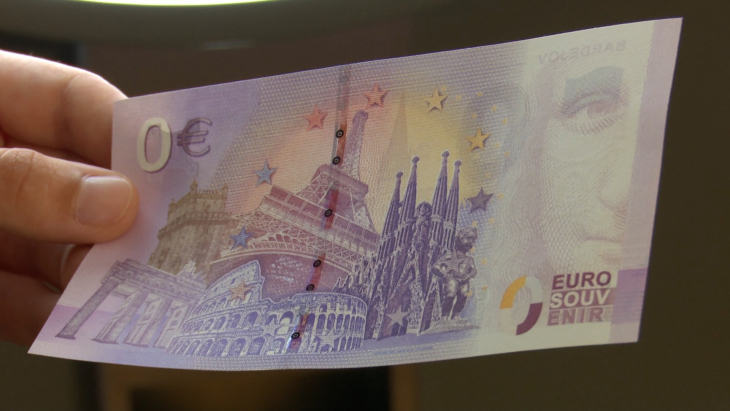 Eurobankovka s motívom Bardejova