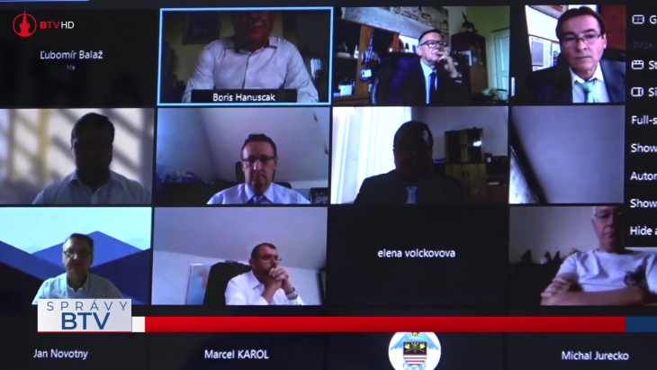 Mestská rada formou videokonferencie